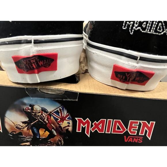 RARE Vans Iron Maiden x SK8-Hi LX The Trooper Skate Shoes Heavy Metal Rare Rock